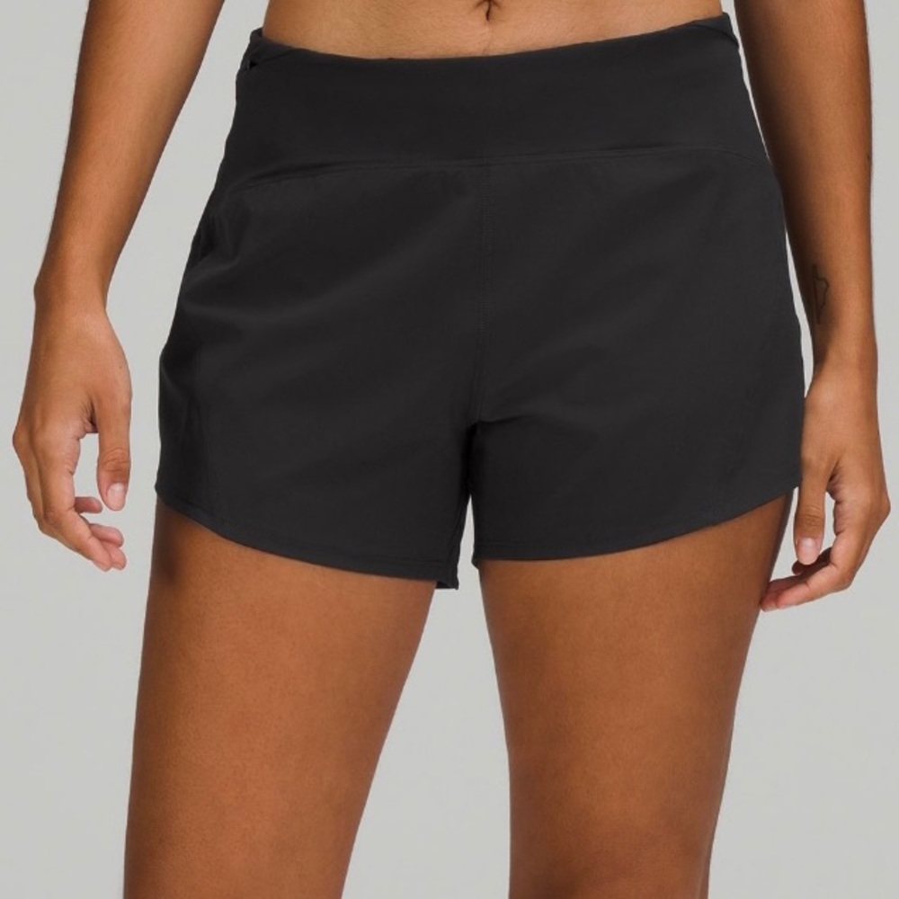 SOLD OUT Lululemon Essential High Rise Running Shorts, size 4, 4in inseam